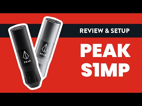 Peak S1MP Gunmetal Wireless Tattoo Machine