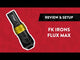FK Irons Flux Max with 2x PowerBolt II – Gold/Stealth