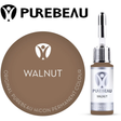 Purebeau Walnut 10ml HiCON eyebrow pigment bottle and colour swatch