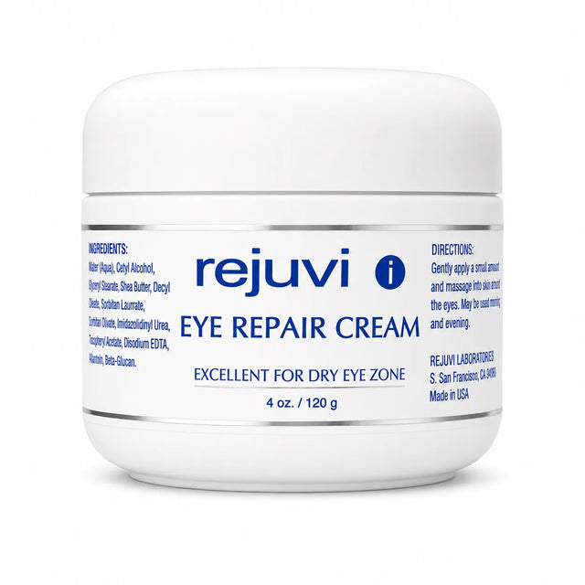 Rejuvi i Eye Repair Cream 120g, white 120g cream jar