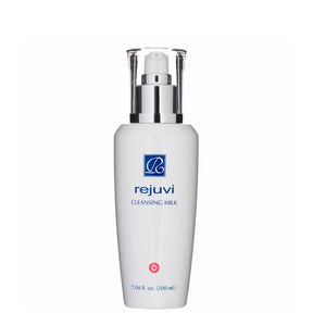 Rejuvi o Cleansing Milk 200ml bottle, front label