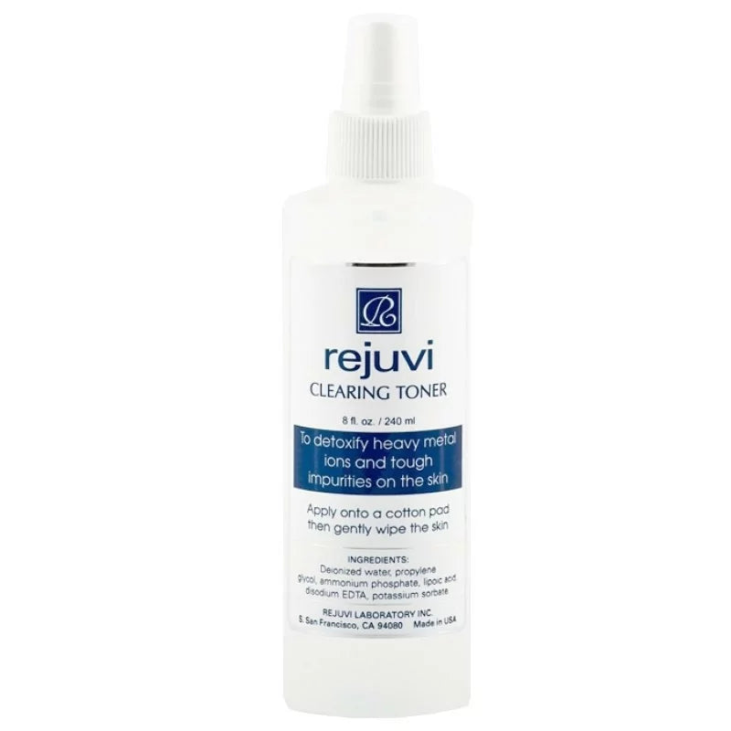 Rejuvi r Clearing Toner 240ml bottle, front label