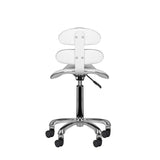 Roll speed am-880 cosmetic stool white - BVShop