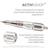 SAEYANG MARATHON MULTI 600 NAIL DRILL MACHINE PROSTHETIC MICROMOTOR + BM50S1 BRUSHLESS - BVShop