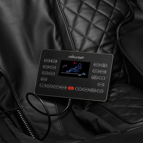 Sakura Luxury 808 massage chair black beige - BVShop