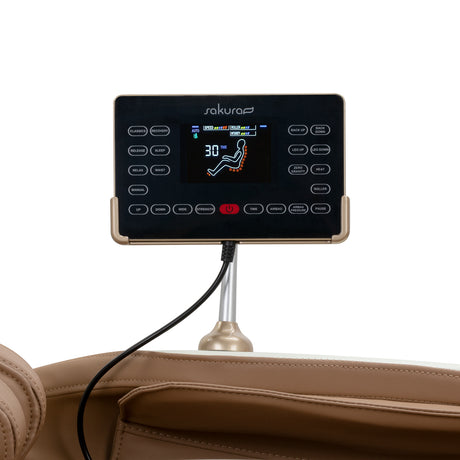 Sakura Luxury 808 massage chair white and beige - BVShop