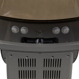 Silver standing hairdressing sauna with active ozone - BVShop