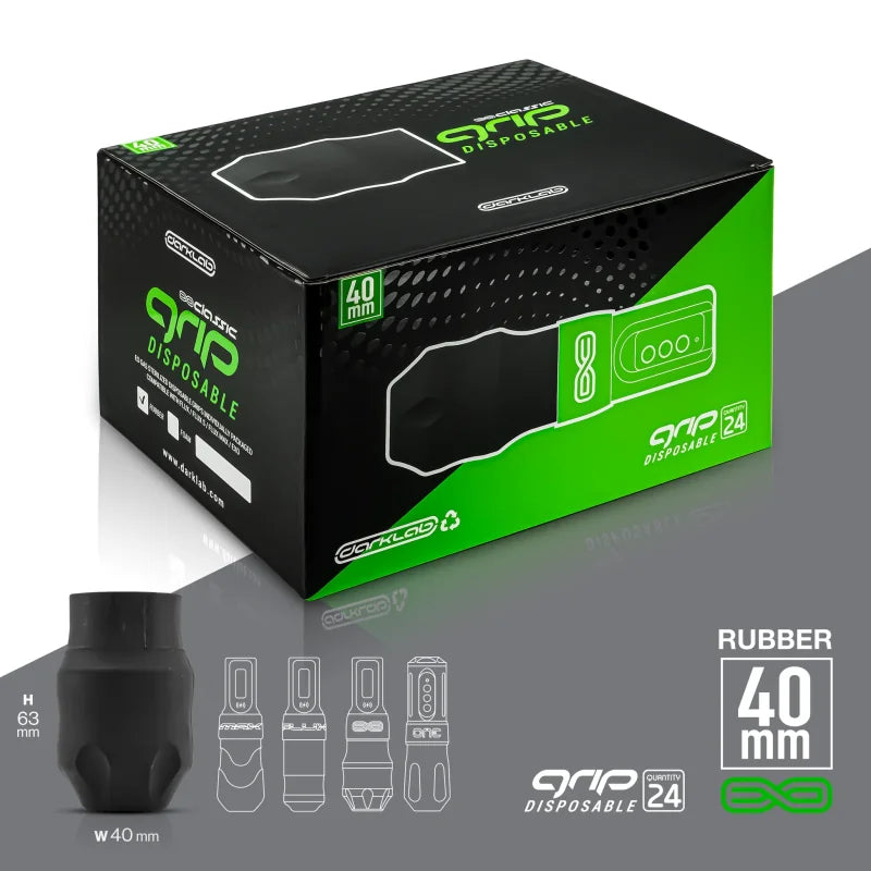 Spektra Flux Wide Disposable Rubber Grip 40mm 1pcs