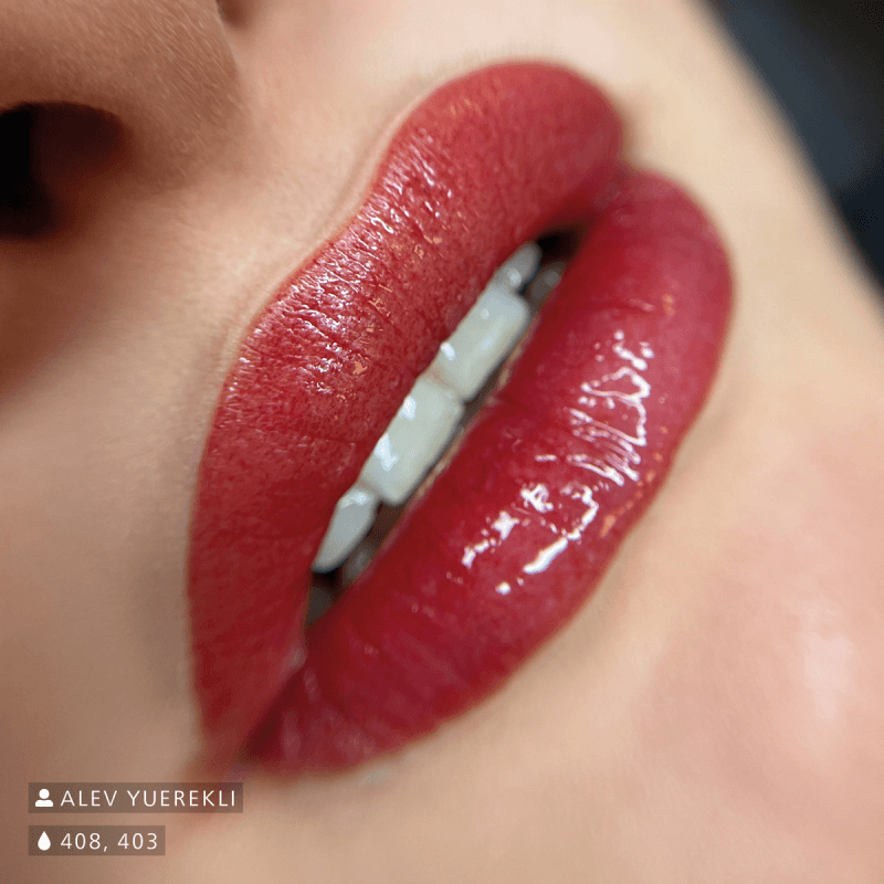 Swiss Color 408 Maroon Red Lip Pigment - BVShop
