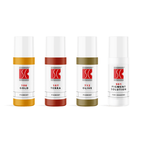 Swiss Color Corrector Pigment Set 4x5ml - BVShop