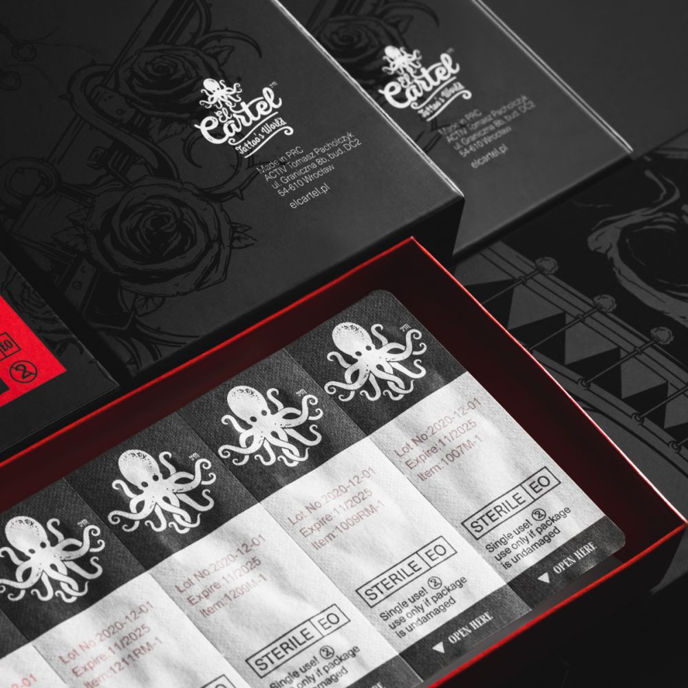 Tattoo Cartridge EL CARTEL V2 0.25 3RL Long Taper 10pcs. - BVShop