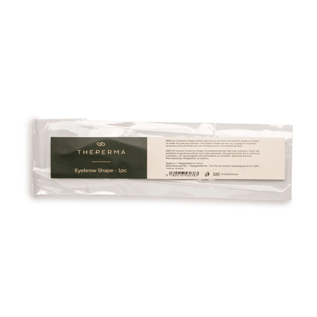 The Perma Eyebrow Shape 1pc showing a sleek, reusable eyebrow stencil for precise, natural-looking eyebrow shaping.