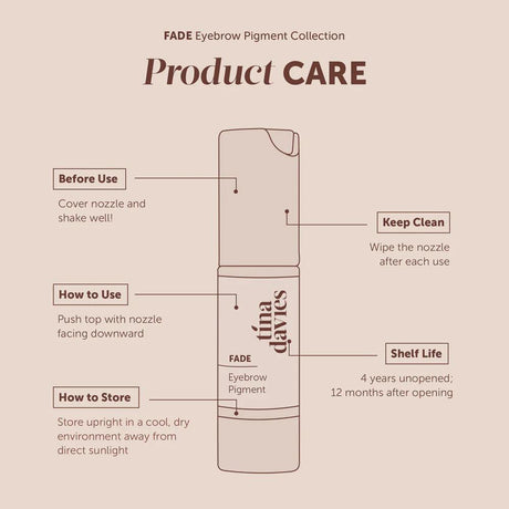 Tina Davies FADE Deep Cool Brown Pigments 15ml - BVShop