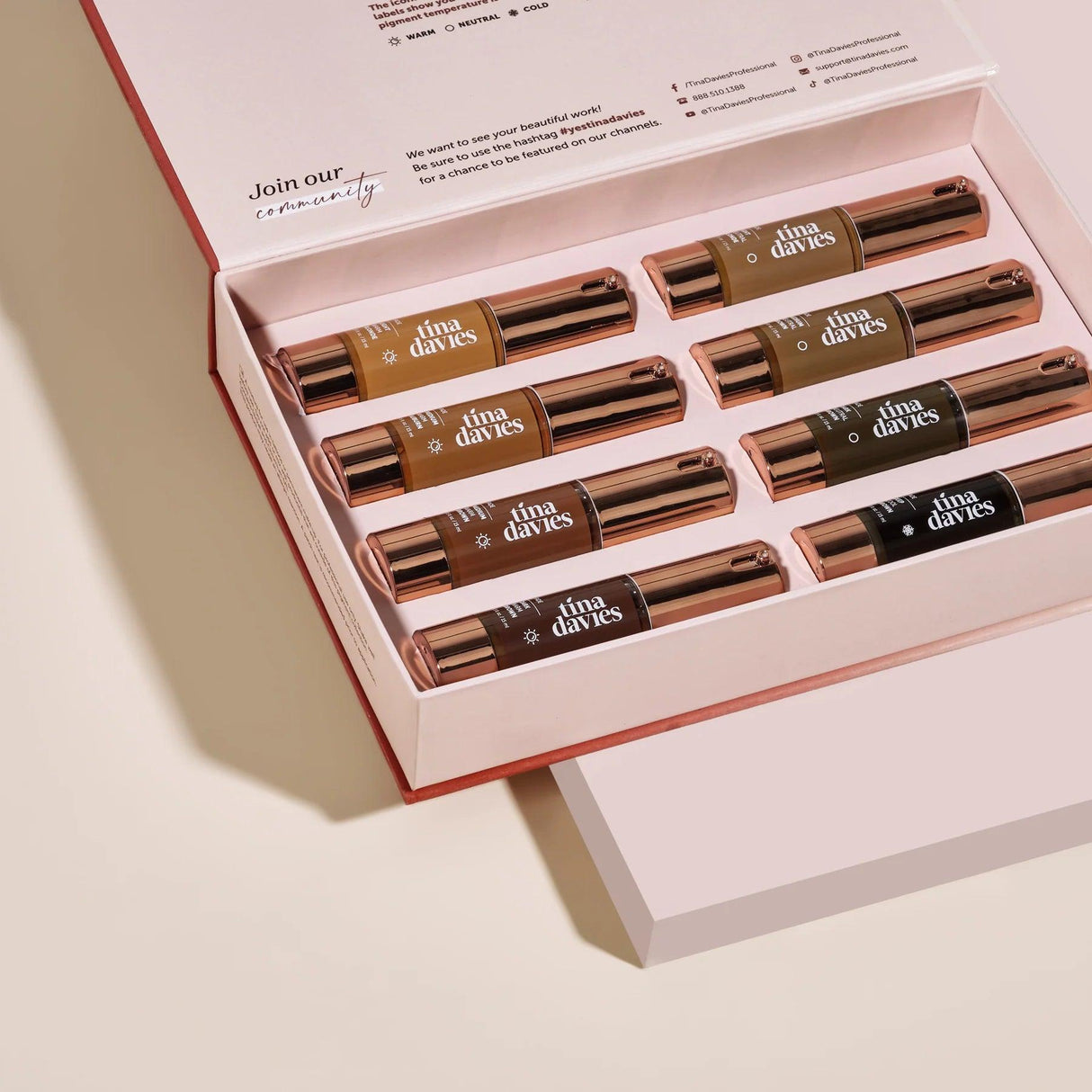 Tina Davies FADE Pigments Collection 8x15ml - BVShop