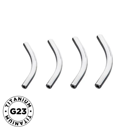 Titan Curved Barbell For Piercing - BVShop