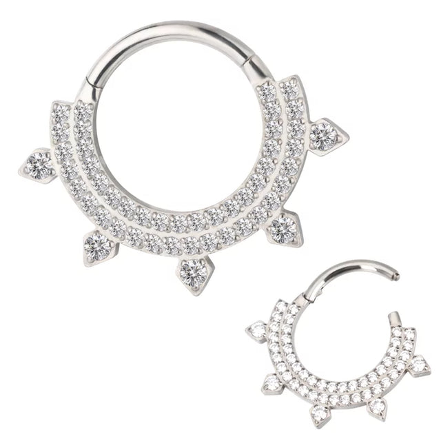 Titanium Double Lined Ring - BVShop