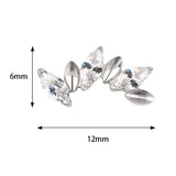 Titanium Ring Alternate Marquise - BVShop