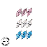 Titanium Ring Diagonal Marquise - BVShop