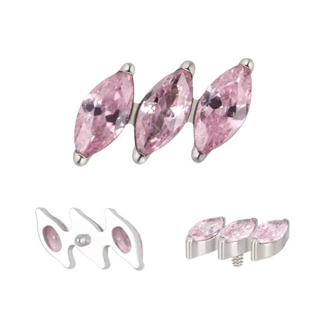 Titanium Ring Diagonal Marquise - BVShop