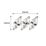 Titanium Ring Diagonal Marquise - BVShop