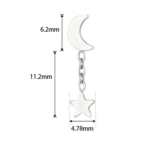 Titanium Ring Moonstar - BVShop