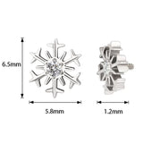 Titanium Ring Snowflake - BVShop