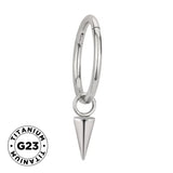 Titanium Ring Spike Dangle - BVShop