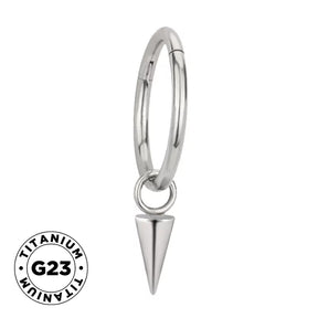Titanium Ring Spike Dangle - BVShop