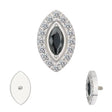 Titanium Ring Tips Marquise Bezel Set - BVShop