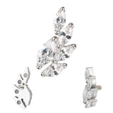 Titanium Ring Wheatear Shape - BVShop