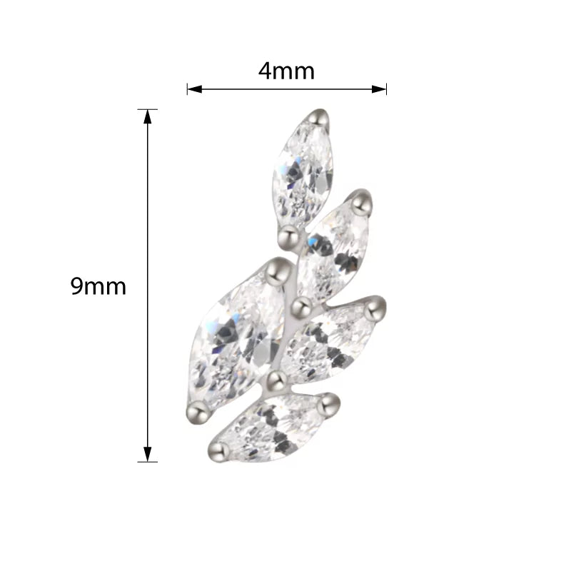 Titanium Ring Wheatear Shape - BVShop