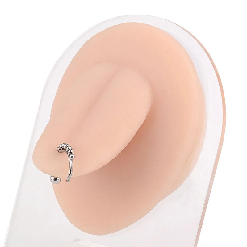Tongue Piercing Silicone Model