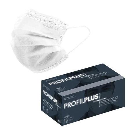 UNIGLOVES PROFIL PLUS Protective Face Mask 50pcs - BVShop