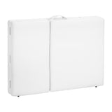 WOODEN FOLDING TABLE FOR MASSAGE COMFORT ACTIVFIZJO LUX 3 SECTIONS 190X70 WHITE - BVShop