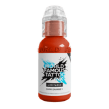 World Famous Limitless Tattoo Ink Dark Orange 1 30ml - BVShop