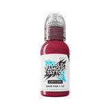 World Famous Limitless Tattoo Ink Dark Pink 1 v2 30ml - BVShop