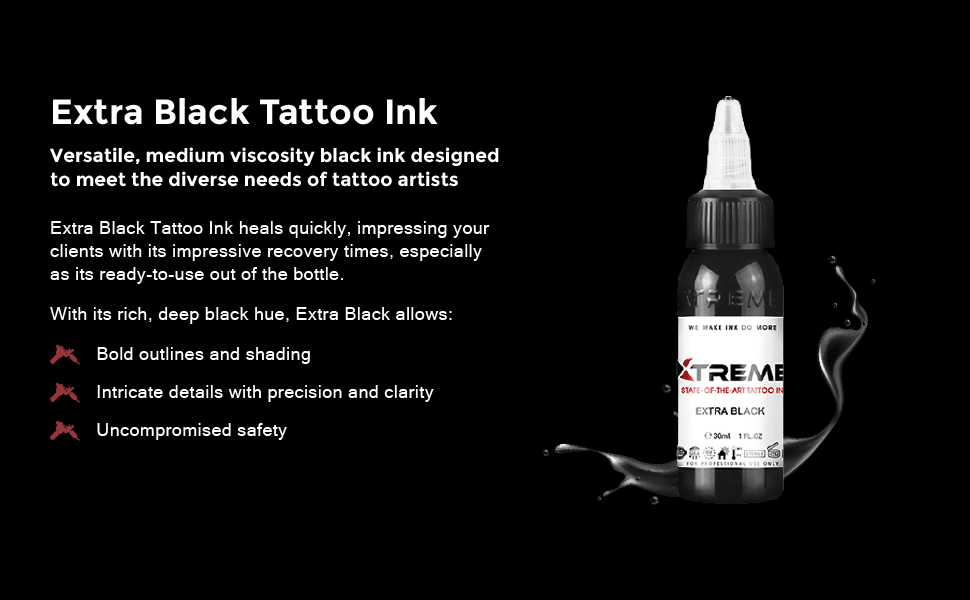 XTreme Ink Extra Black 120ml - BVShop